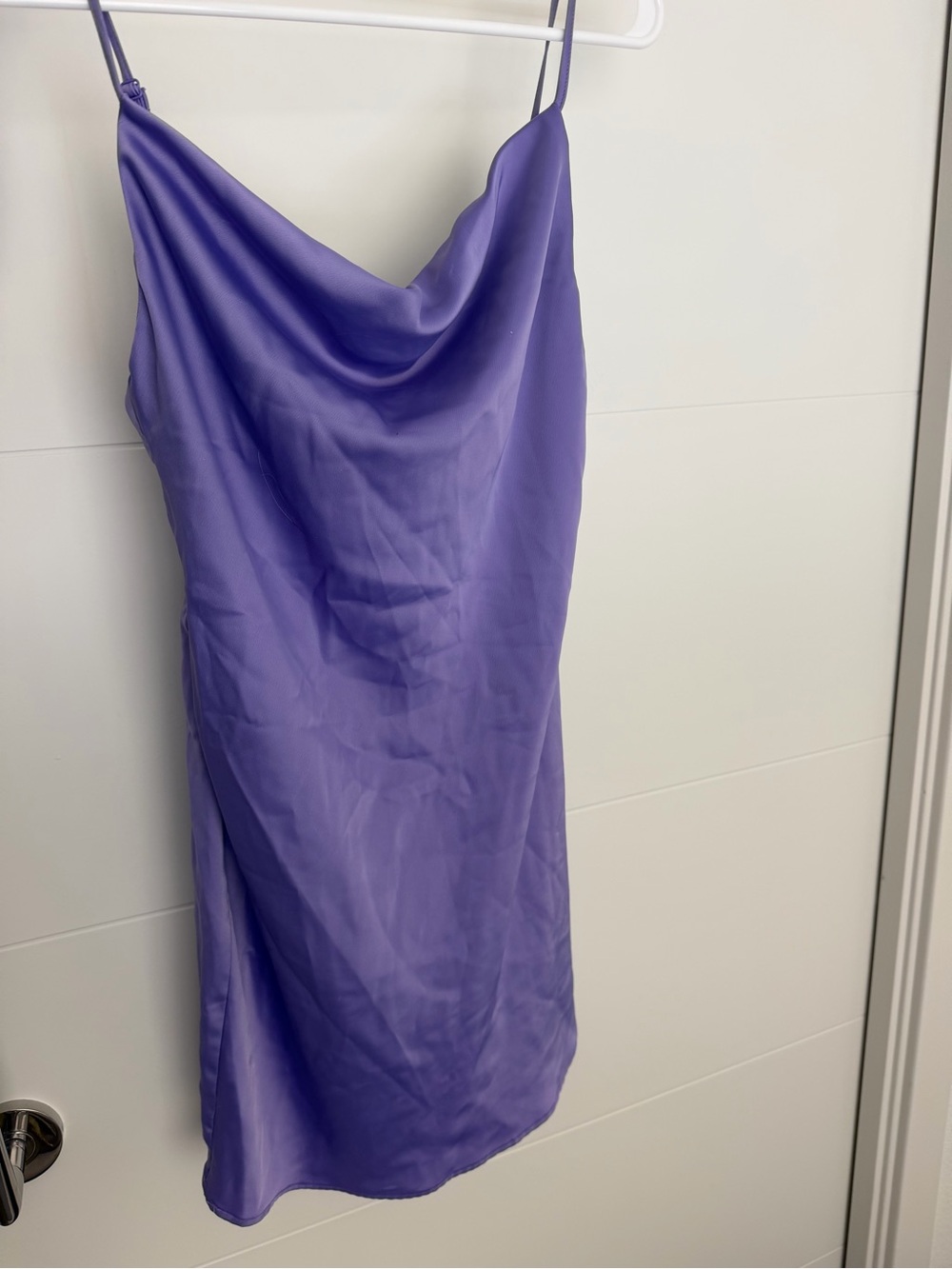 Urban Outfitters Slip Midi Dress in Violet